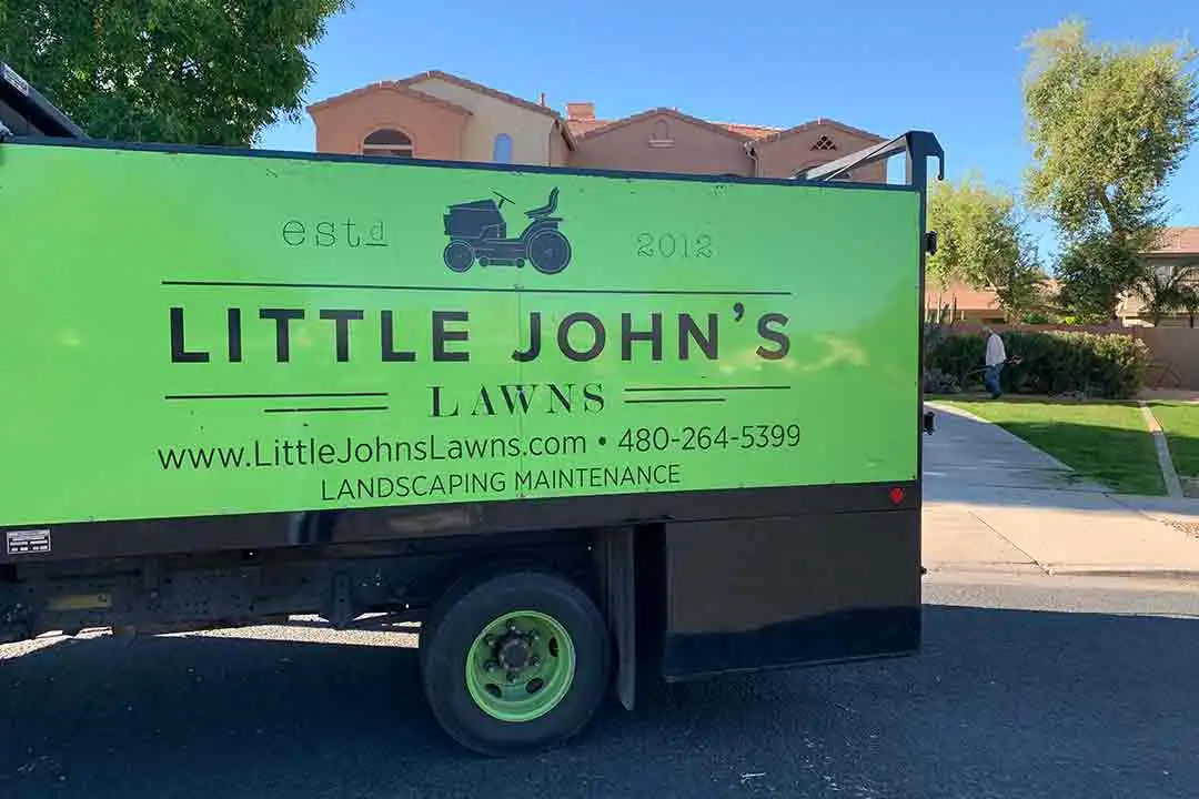 Little John's Lawns landscaping services in Chandler, AZ.
