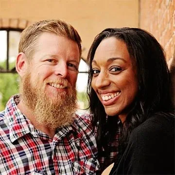 Little John's Lawns owner John DeCausmaker and his wife Nikki.